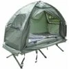 Bc-elec - 578-008 Letto Da Campo Con Tenda, Sacco A Pelo E Materasso Ad Aria -Giardino di Lusso 10006956 1