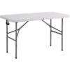 Tavolo Catering Pieghevole Rettangolare In Metallo E Abs Bianco 120x60 Per Ristorante Matrimonio -Giardino di Lusso 10579863 1