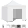 Taman Tenda / Gazebo Per Giardino 3X3 Impermeabile Tendone Pieghevole Per Fiere E Mercati Colore Bianco -Giardino di Lusso 10834428 1