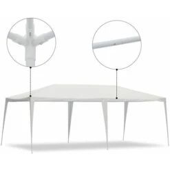 Tenda / Gazebo Per Feste 3X6 Impermeabile Per Fiere E Mercati -Giardino di Lusso 10834474 2