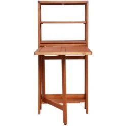 Set Da Bistrot 3 Pz Pieghevole In Legno Massello Di Acacia VidaXL -Giardino di Lusso 11121671 5