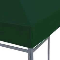 Copertura Superiore Per Gazebo 310 G/m² 3x3 M Verde VidaXL -Giardino di Lusso 11187809 4