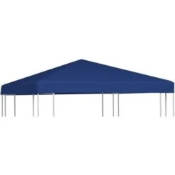 Copertura Superiore Per Gazebo 310 G/m² 3x3 M Blu VidaXL