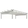 Telo Di Ricambio Bianco Gazebo Pergola 3x4 200 Gr -Giardino di Lusso 11283004 1