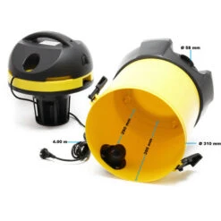 Aspiratore Per Laghetto Piscina Aspirafango Aspirapolvere Lavapiscine 1400 W -Giardino di Lusso 11298311 3