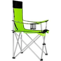 2x Sedie Pieghevoli Da Campeggio Con Borsa Camping Sedia Spiaggia Esterno Verde -Giardino di Lusso 11308589 5