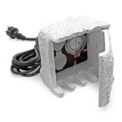 Presa Multipla Effetto Pietra 2 Prese Multipresa Da Esterno Giardino 5 M -Giardino di Lusso 11317730 5