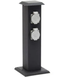 Colonna Multipresa Da Giardino Con 4 Prese Metallo Palo Presa Multipla Esterno -Giardino di Lusso 11317735 3