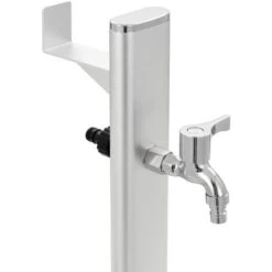 Fontanella A Colonna Da Giardino In Allumino 95 Cm VidaXL -Giardino di Lusso 12222300 5