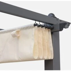 Telo Del Tetto, Colore: Ecru, Per Pergolato, Dimensioni: 3x4m, Modello: Condate - Telo Di Ricambio Per Pergola, Telo Sostitutivo -Giardino di Lusso 12662661 2