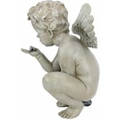 Design Toscano EU4360 Statua Cherubino I Misteri Della Vita, Off Bianco, 29x23x38 Cm -Giardino di Lusso 12794733 4