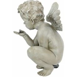Design Toscano EU4360 Statua Cherubino I Misteri Della Vita, Off Bianco, 29x23x38 Cm -Giardino di Lusso 12794733 5