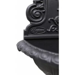 Fontana A Muro Mod.Granada Grigio Ghisa Per Casa Giardino+ Rubinetto Cod.303B In Ottone Brunito E Sifone -Giardino di Lusso 12886337 3