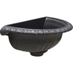 Vasca A Muro Modello Liberty Lavello Fontana A Parete Colore Grigio Ghisa Casa Giardino Balcone