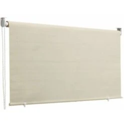 TENDA DA SOLE A CADUTA BEIGE SCURO UNITO 200X250