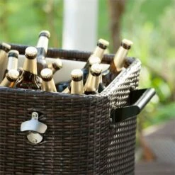 Blumfeldt Springbreak Carrello Portabevande Scomparto Ghiaccio 80l -Giardino di Lusso 13295668 5