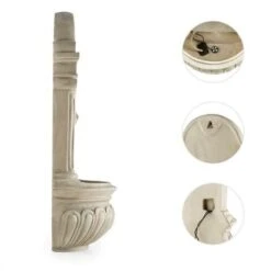 Blumfeldt Löwenstein Fontana A Muro Da Giardino LED Solare 2W Roccia -Giardino di Lusso 13295909 4