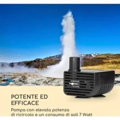 Blumfeldt Rocky Waters Fontana Da Giardino 2,5 W Illuminazione A LED In Poliresina Antracite -Giardino di Lusso 13296337 5