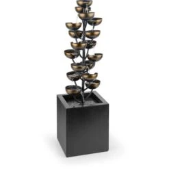 Blumfeldt Joshua Tree Fontana Da Giardino Giochi D'Acqua Pompa 7W Cavo 10m