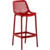 Sgabello Outdoor AIR Rosso