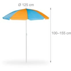 Relaxdays Tavolo Bambini Con Ombrellone, In Legno, Set Composto Da Tavolo, 2x Panche & Ombrellone, Da Giardino, Colorato -Giardino di Lusso 15111942 5