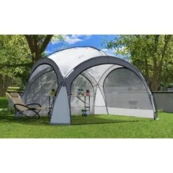 Bc-elec - HOPW-LED35G Pergolato Da Giardino 3,5x3,5m Con Illuminazione A LED E Collettore Solare. Tenda Per Feste, Padiglione Giardino, Tendone -Giardino di Lusso 16168278 3