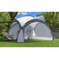 Bc-elec - HOPW-LED35G Pergolato Da Giardino 3,5x3,5m Con Illuminazione A LED E Collettore Solare. Tenda Per Feste, Padiglione Giardino, Tendone -Giardino di Lusso 16168278 4