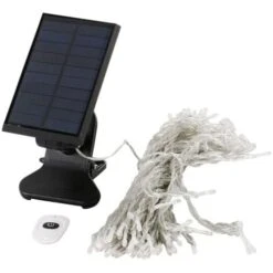 Bc-elec - HOPW-LED35G Pergolato Da Giardino 3,5x3,5m Con Illuminazione A LED E Collettore Solare. Tenda Per Feste, Padiglione Giardino, Tendone -Giardino di Lusso 16168278 5