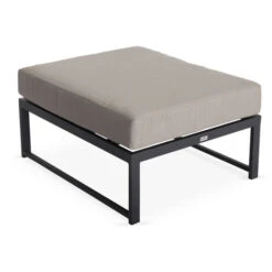 Salotto Da Giardino, 5 Posti - Modello: Acatium - Colore: Antracite E Talpa, 6 Elementi In Alluminio, Cuscini Spessi, Articolo Di Design E Modulabile Al Tempo Stesso. -Giardino di Lusso 16945260 5