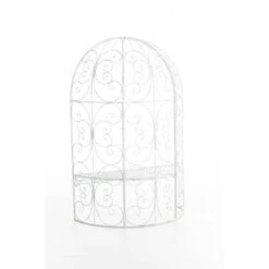 Padiglione Da Giardino Con Panca ROSIE Bianco Antico -Giardino di Lusso 16961065 3