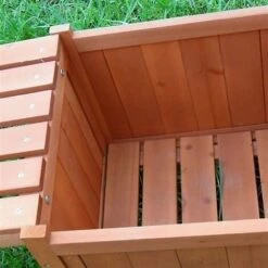 Mucola 2in1 Panca Da Giardino Con 2 Fioriere In Legno Panca Da Giardino -Giardino di Lusso 16997557 4