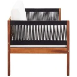 Divano Da Giardino A 2 Posti In Massello D'Acacia VidaXL -Giardino di Lusso 17949387 4