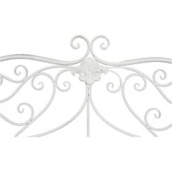 Panchina Da Esterno 133x47x90 Cm Panchina In Ferro Panchina Da Giardino E Ingresso Panca Da Esterno Bianca 10 Panchina Da Esterno 133x47x90 Cm Panchina In Ferro Panchina Da Giardino E Ingresso Panca Da Esterno Bianca -Giardino di Lusso 18029853 4