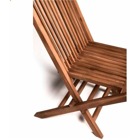San Marco Set 4 Sedie Da Esterno Pieghevoli In Teak 4 San Marco Set 4 Sedie Da Esterno Pieghevoli In Teak - immagine 2