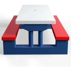 Deuba Set Picnic Bimbi Tavolo E Panche Da Giardino Per Bambini 3-6 Anni Con Ombrellone Giochi Per Terrazza Esterno Bambino Bambina -Giardino di Lusso 18458173 5