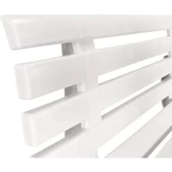 Panchina Da Giardino In Plastica Orchidea - Bianca -Giardino di Lusso 18495962 5