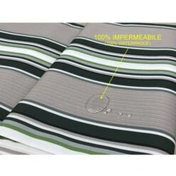 TENDA SOLE VERTIGO Da Esterno GIARDINO Balcone RIGHINO VERDE Impermeabile E Idrorepellente Cm. 150 X 250 -Giardino di Lusso 18503746 3
