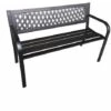 PANCHINA BOULEVARD ACCIAIO DA GIARDINO