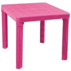 Tavolino Bambino Baby In Plastica Colore Rosa