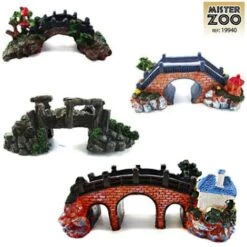 Figura Decorativa Acquario Ponte Ponti Decorazione Acquari Modelli Assortiti -Giardino di Lusso 1888494 3