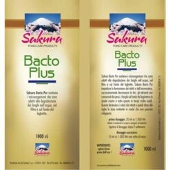 Sakura Bacto Plus 500 Ml Batteri Attivatore Filtro Laghetto