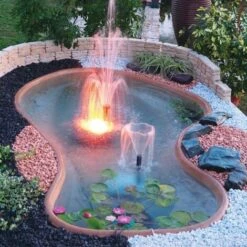 Laghetto In Vetroresina Laguna, Bacino, Laghetto Da Giardino