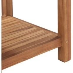 Tavolino Da Caffè 45x45x45 Cm In Legno Massello Di Teak VidaXL -Giardino di Lusso 19287526 5