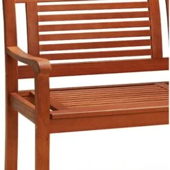 Deuba Panca Da Giardino Bologna 2 Posti Certificato FSC® Legno Di Eucalipto Carico Max. 320kg Panchina Da Esterno Balcone Terrazza Arredo Giardino -Giardino di Lusso 19472837 4