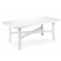 TAVOLO SENNA BIANCO 180X100 IPAE PROGARDEN
