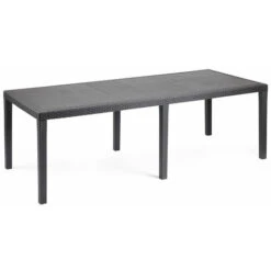 TAVOLO QUEEN ALLUNGABILE ANTRACITE IPAE PROGARDEN