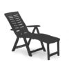 POLTRONA PIEGHEVOLE IN RESINA ARIZONA ANTRACITE -Giardino di Lusso 19760774 1