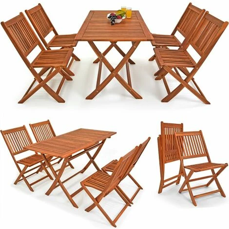 Set Da Pranzo Da Giardino Sydney Tavolo E Sedie 4+1 Legno D'Acacia Certificato FSC® Salotto Da Esterni 3 Set Da Pranzo Da Giardino Sydney Tavolo E Sedie 4+1 Legno D'Acacia Certificato FSC® Salotto Da Esterni