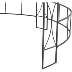 Gazebo 300x290 Cm Antracite Rotondo VidaXL -Giardino di Lusso 20213163 5