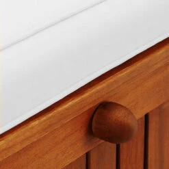 Deuba Cassapanca Da Esterni 2in1 In Legno Cuscino Coprisedile 120cm Panca Contenitore Da Giardino Panchina E Baule Arredamento Esterno -Giardino di Lusso 20470994 4